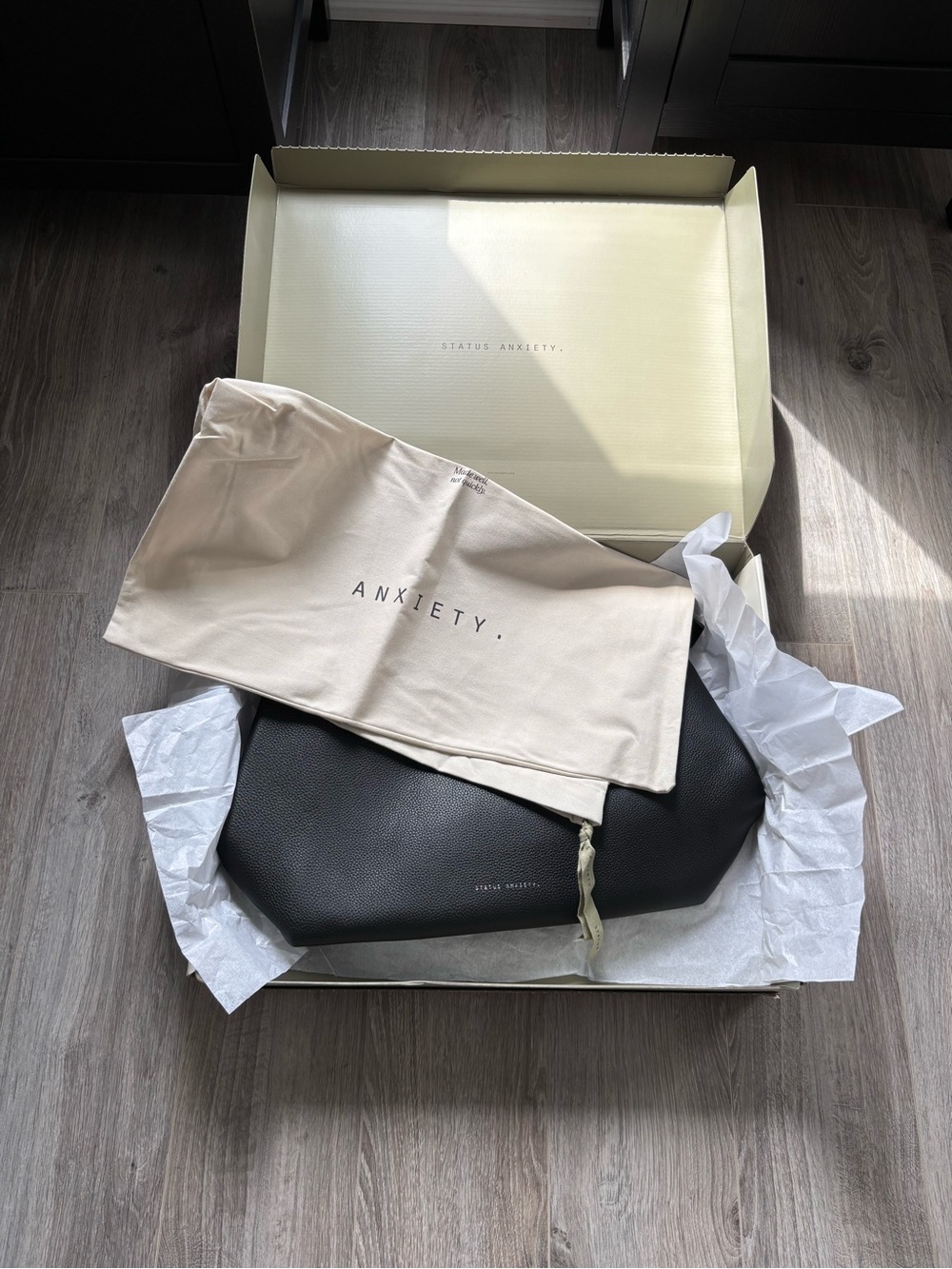Forget About It Leather Bag - Black - Picture 3 of 5